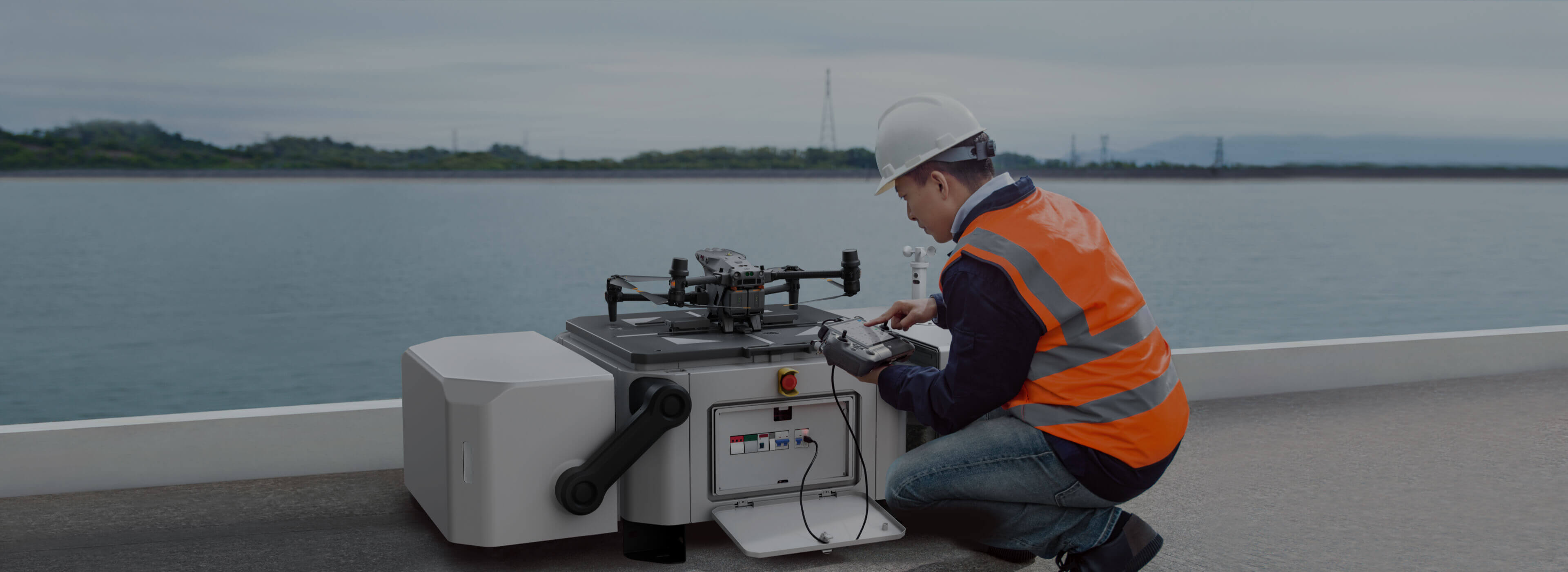 DJI Dock: Монтаж и ввод в эксплуатацию