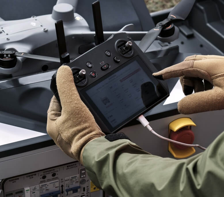 Настройка станции DJI Dock 2 с пульта