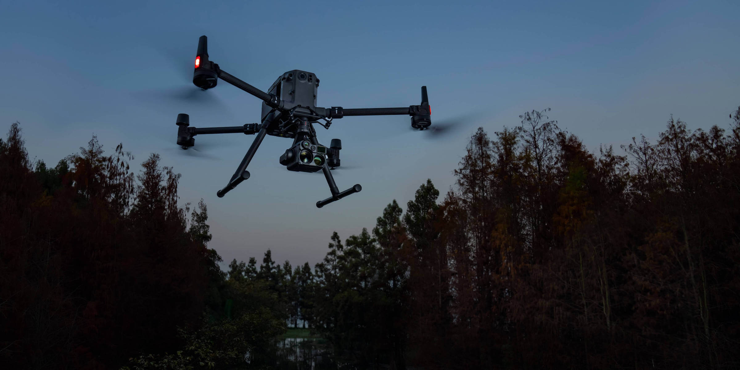 Изображение многосенсорной камеры DJI Zenmuse H20N