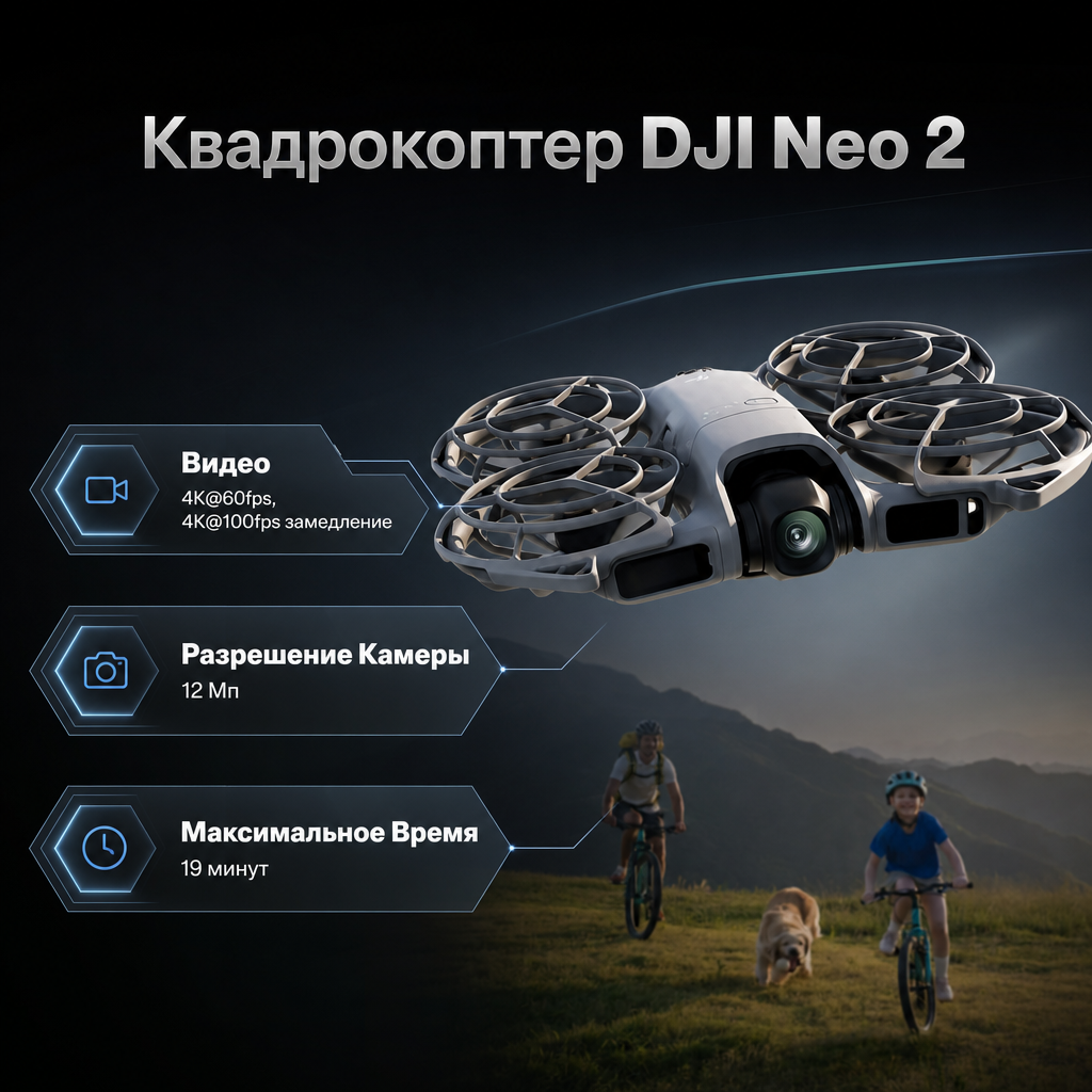Квадрокоптер DJI Neo 2