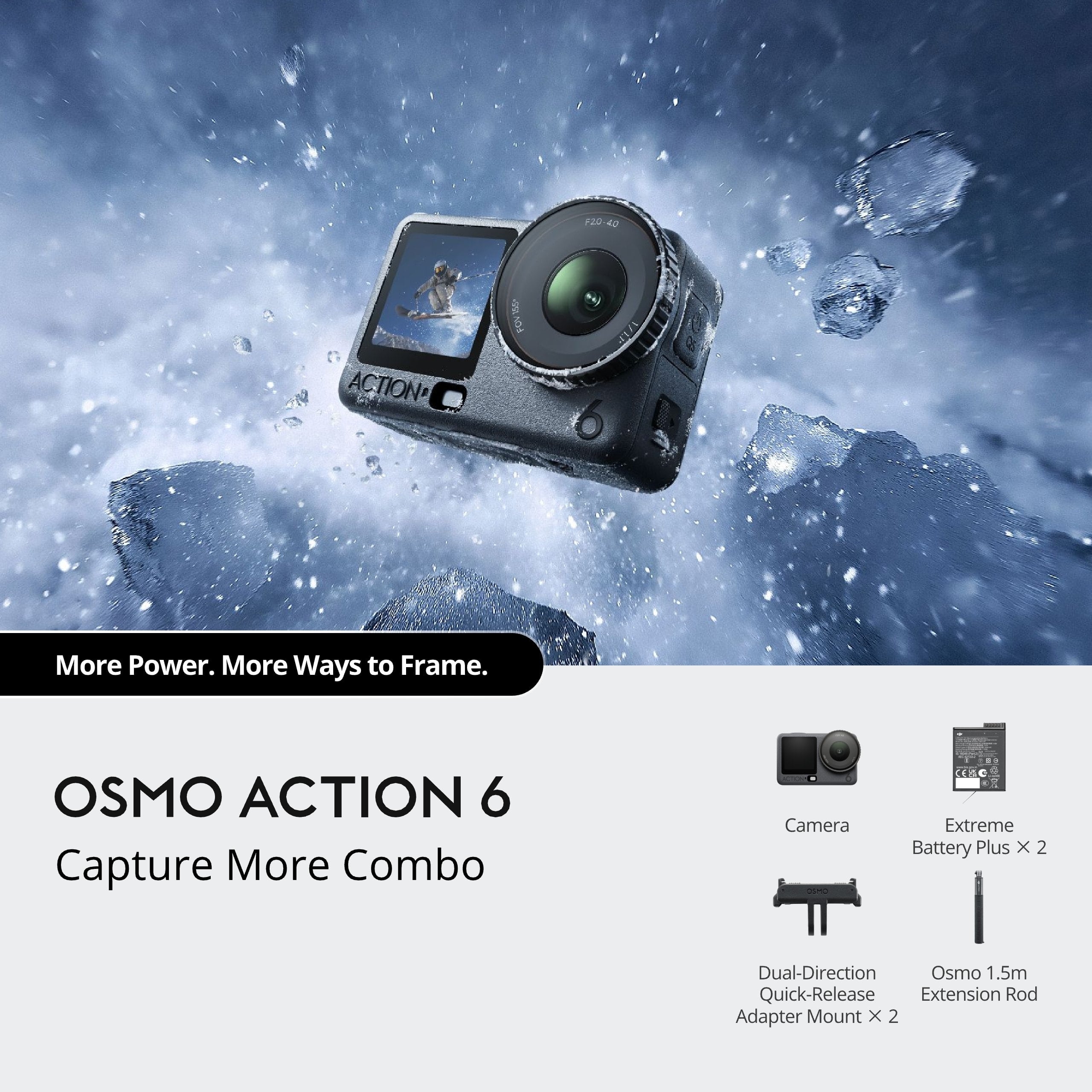 Osmo Action 6 Capture More Combo — фото 4