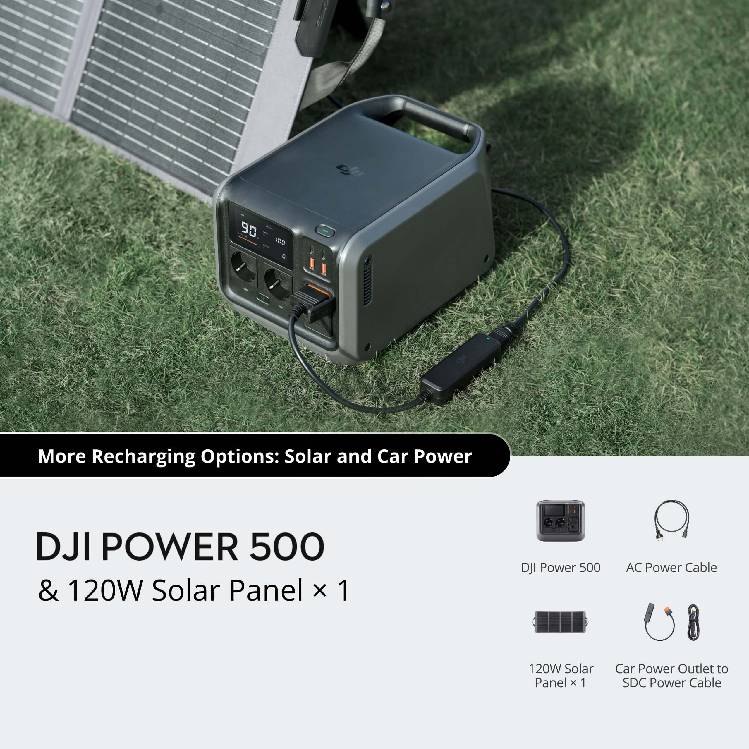 DJI Power 500 & 120W Solar Panel × 1 — фото 4