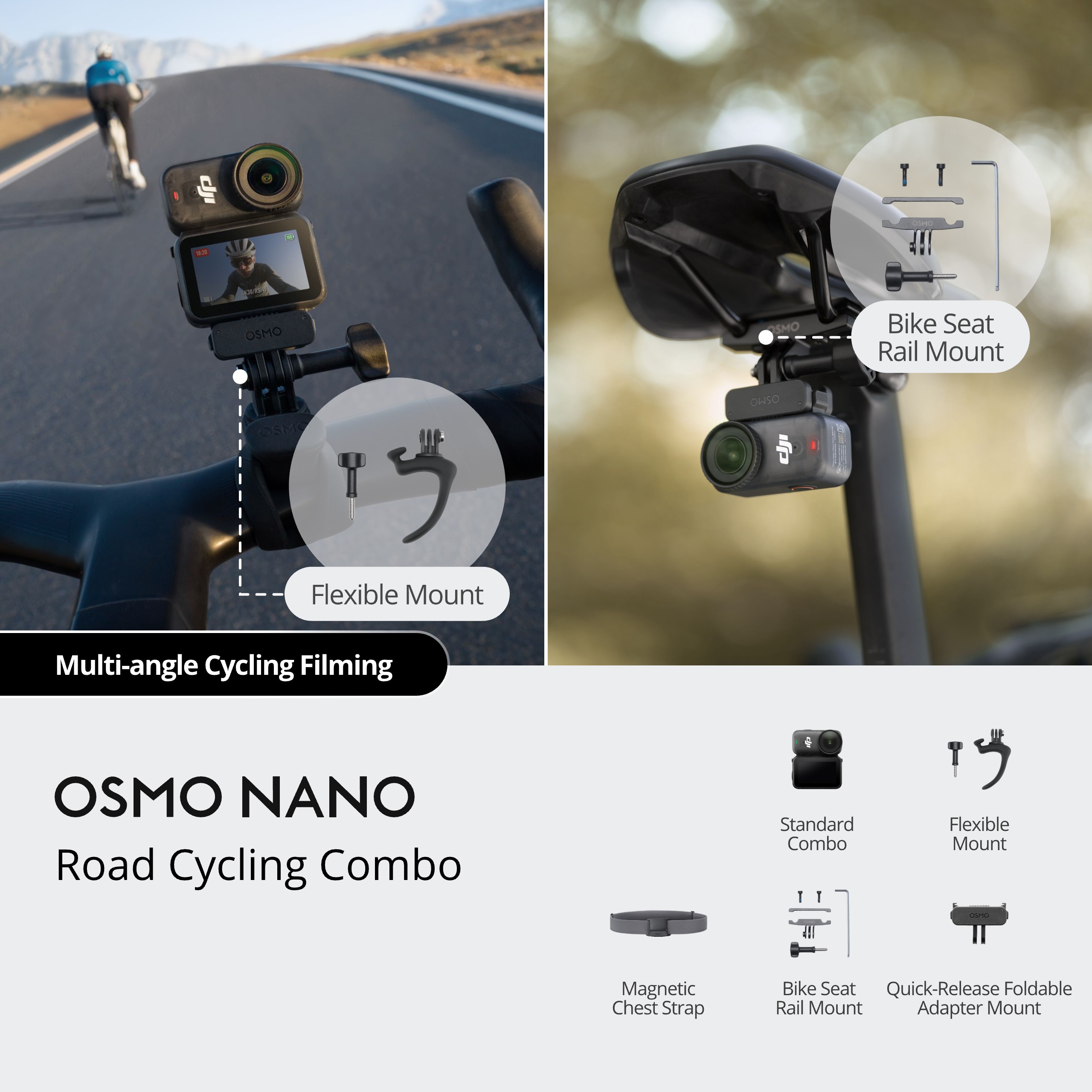 Osmo Nano Road Cycling Combo (128GB) — фото 4