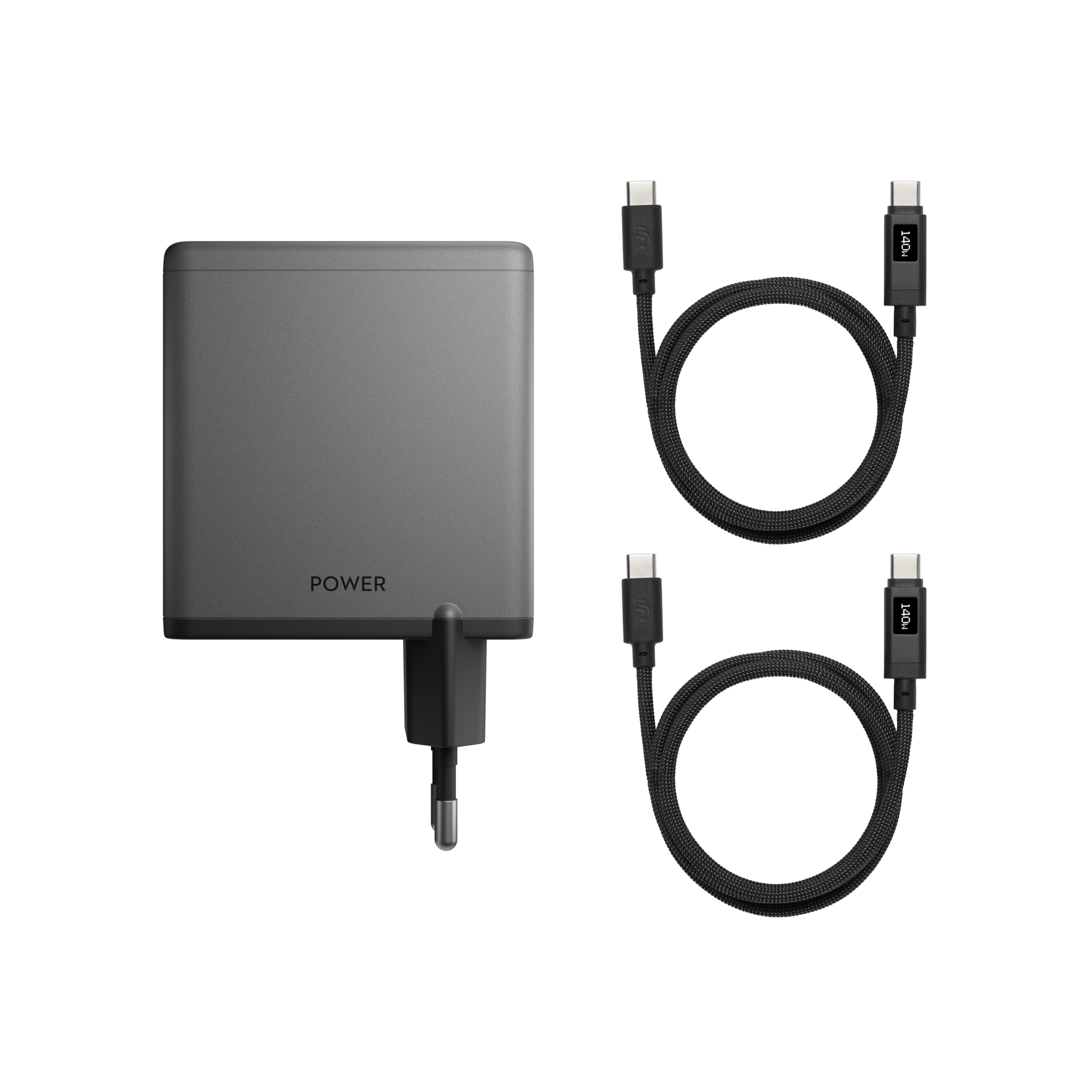 DJI Power 140W GaN 1m Dual-Cable Charging Combo — фото 5