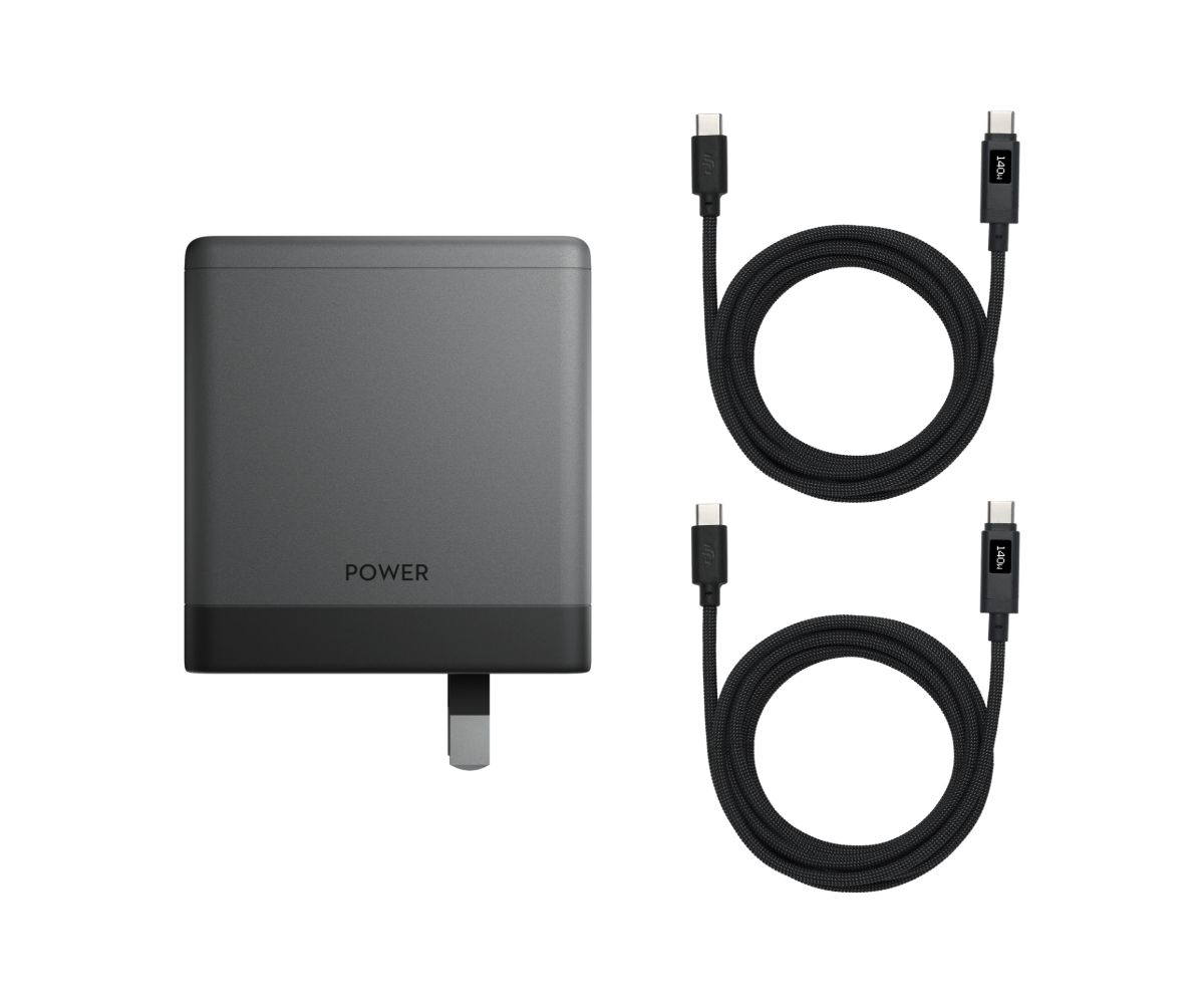 DJI Power 140W GaN 1.8m Dual-Cable Charging Combo