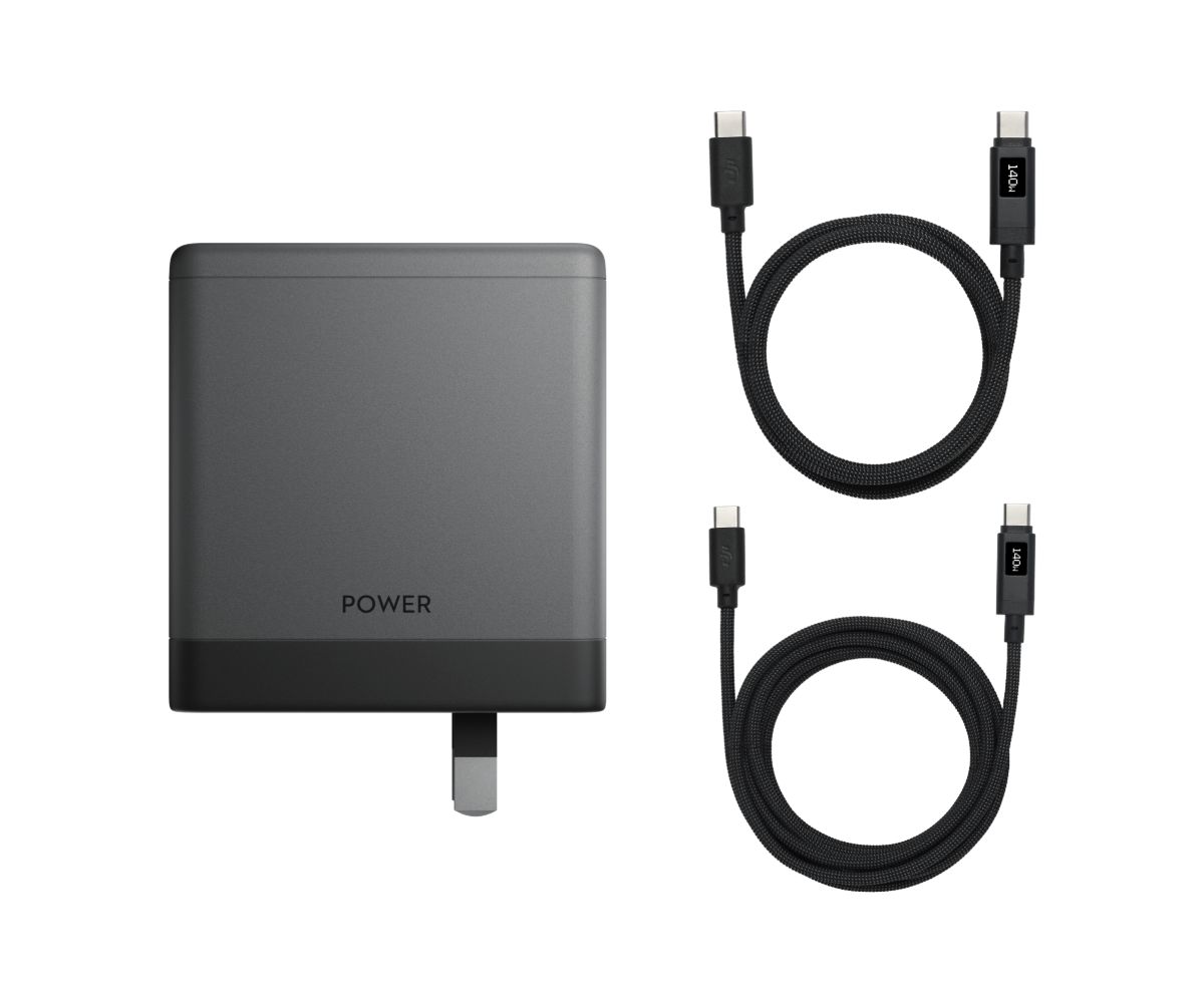 DJI Power 140W GaN 1m/1.8m Dual-Cable Charging Combo