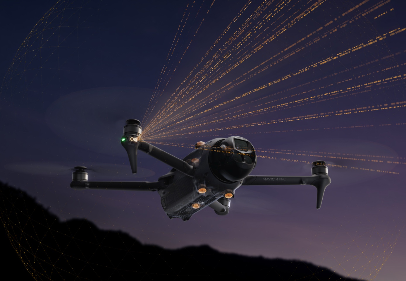 Ночная навигация Mavic 4 Pro