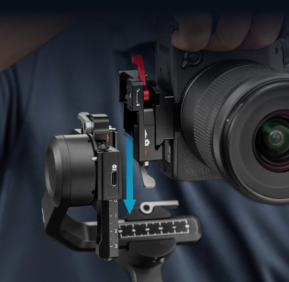Вертикальная съёмка с DJI RS 3 Mini