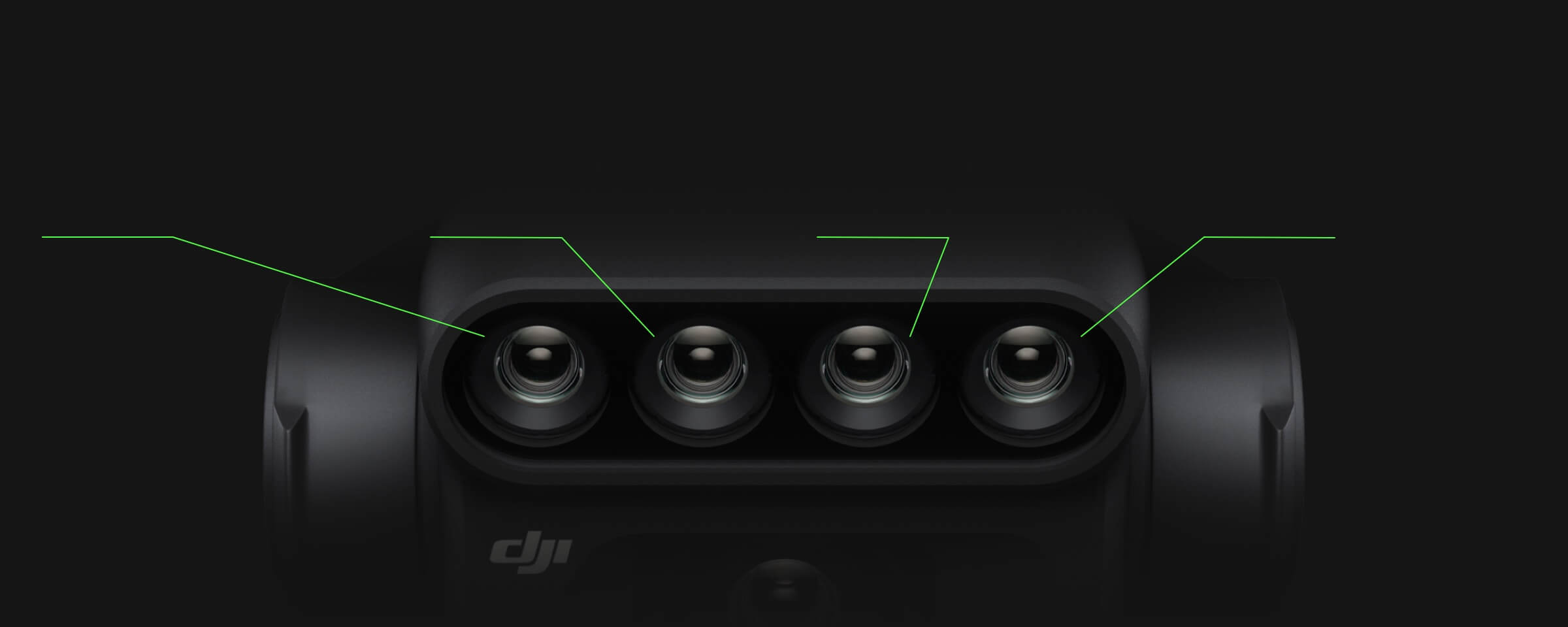Четыре мультиспектральные камеры DJI Mavic 3M