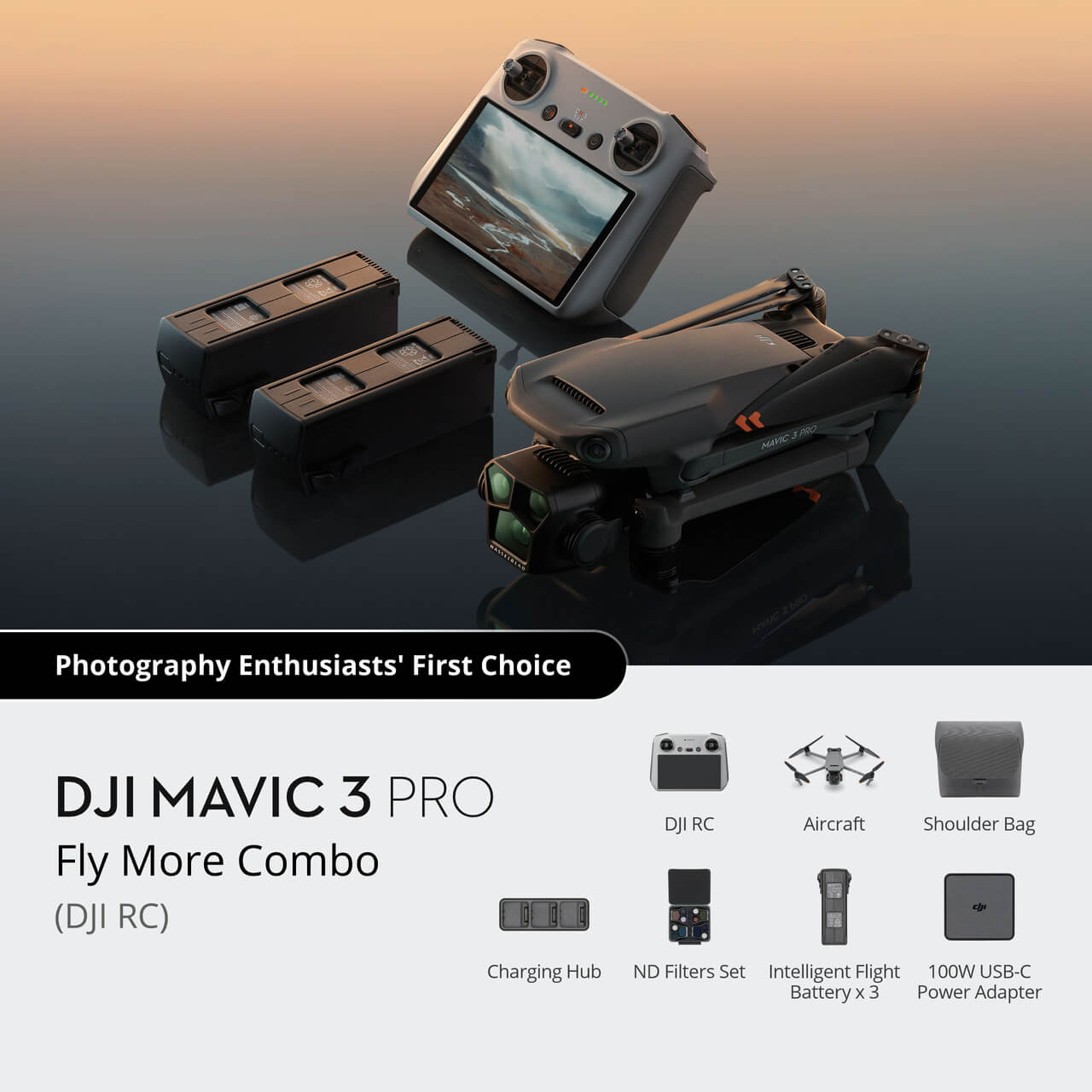 DJI Mavic 3 Pro Fly More Combo (DJI RC) — фото 2