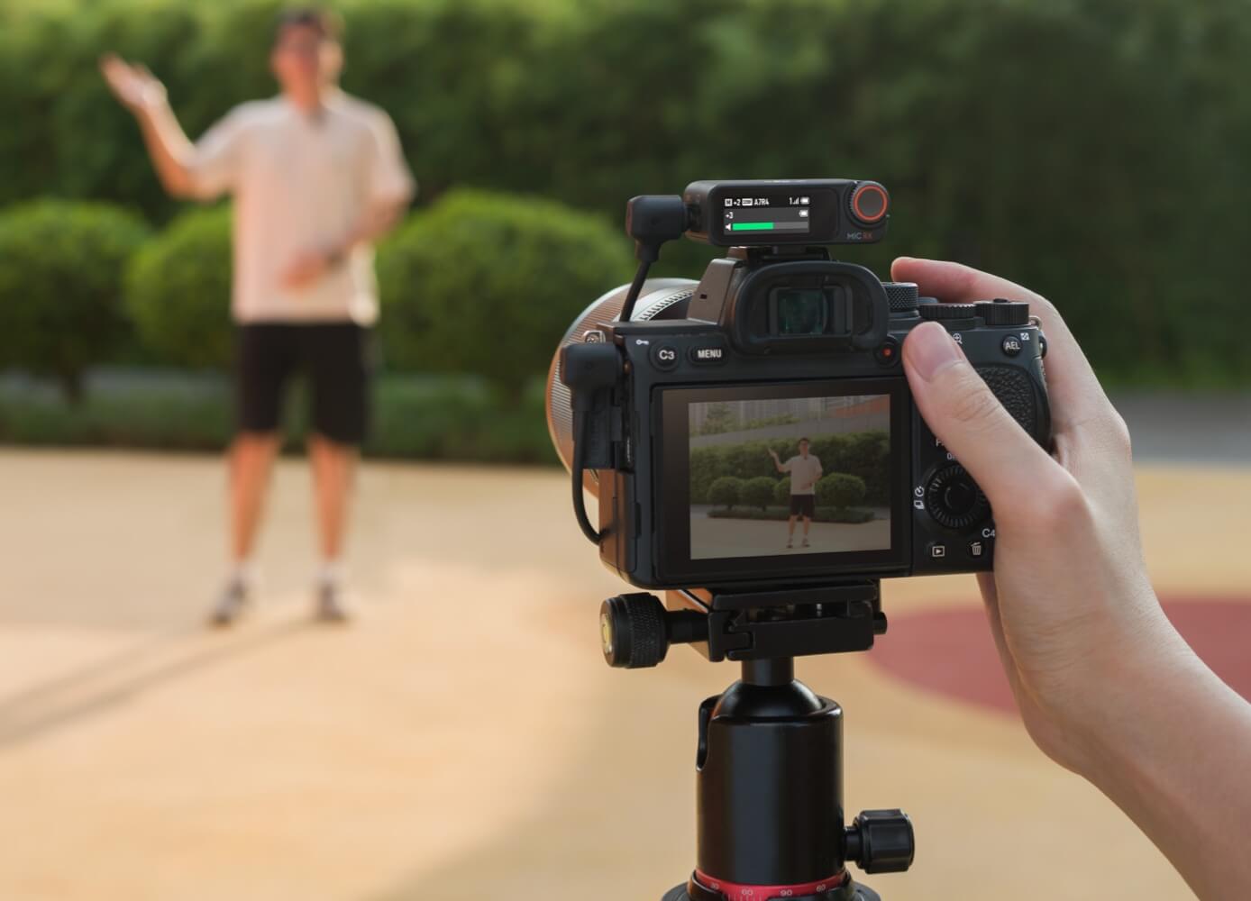 Использование DJI Mic 2 на открытом пространстве