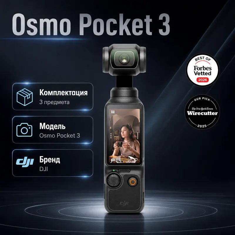 Инфографика: Osmo Pocket 3